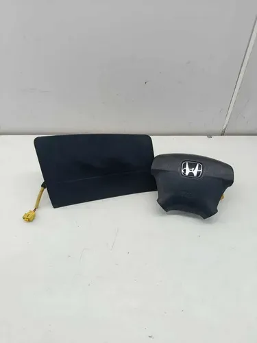 Bolsa Volante E Painel Kit Airbag Honda Civic 2001 À 2006 Preto