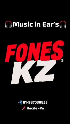 FONES - KZ ( Retorno de palco )