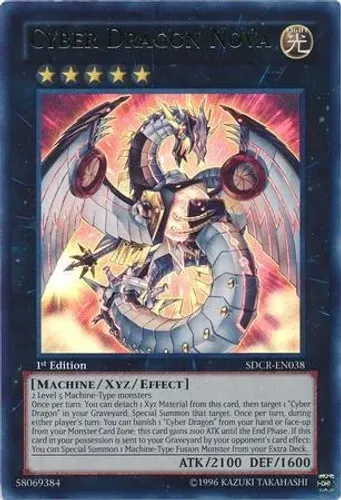 Yugioh!!! Cyber Dragon Nova SDCR-EN038 Ultra Rare