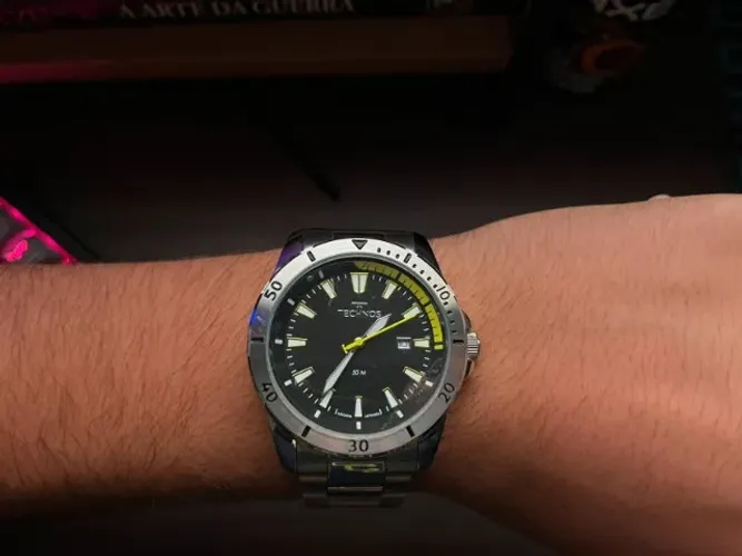 Relógio Original Technos Militar 3 Estrelas