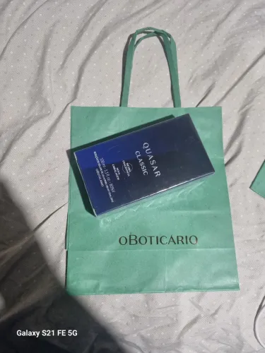 Vendo perfume da boticário quasar surf 