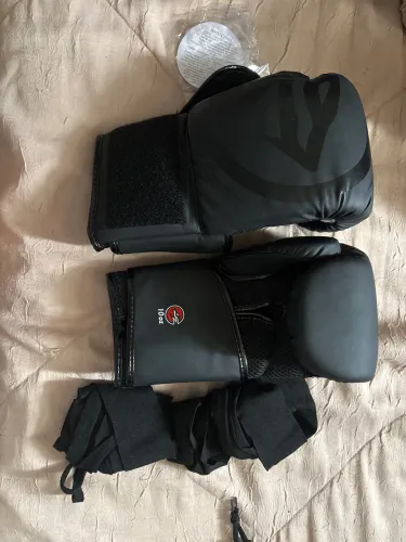 LUVA MUAY THAI/ BOXE NAJA PRETO TAM 10oz