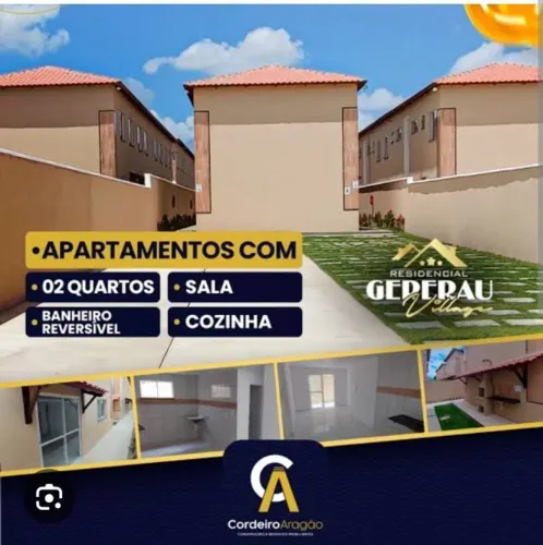 Vende -se um apartamento em Gereraù Itaitinga. Ce