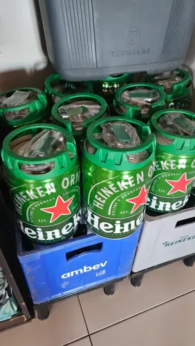 Barril da Heineken pra decoração