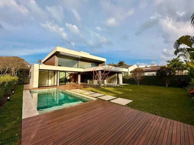 Casa com 5 dormitórios à venda, 454 m² por R$ 6.900.000,00 - Alphaville - Lagoa dos Ingles