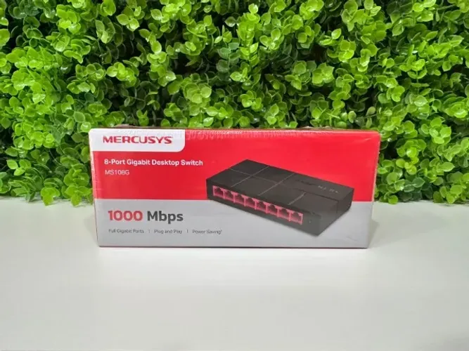 HUB SWITCH MERCUSYS MS108G 8Portas 10/100/1000MBPS