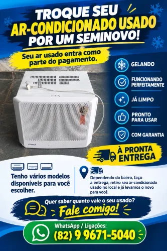 Ar condicionado cônsul digital modelo novo