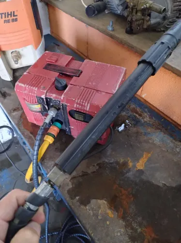 Maquina da alta pressao