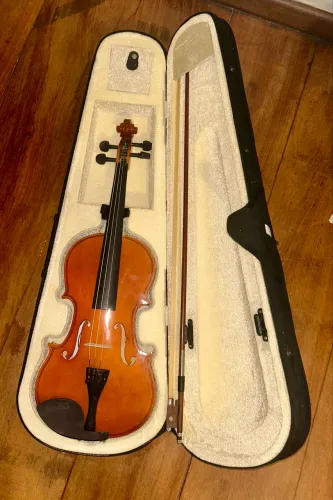 Violino Alan 4/4 Completo + Estojo Rígido + Arco