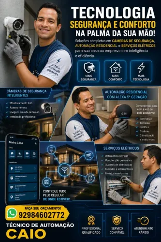 Eletricista / Técnico de Automação Residêncial 