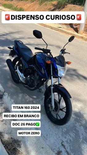 Honda CG 160 Titan Flexone/ed.especial 40 Anos 2024