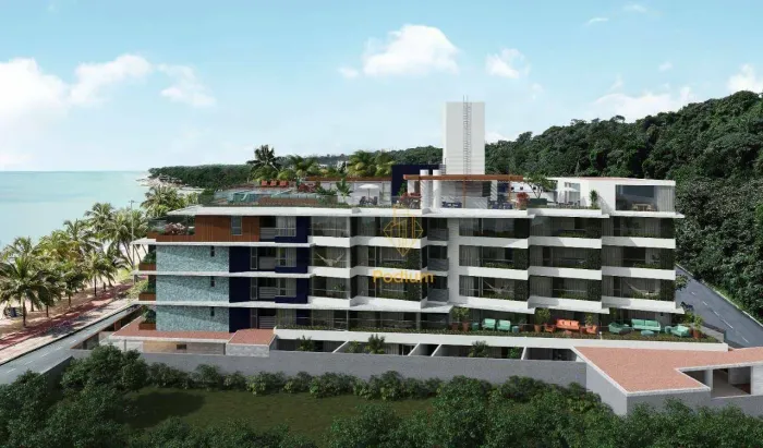 Coberturas Duplex com vista e a beira mar da praia de Cabo Branco - CO0119