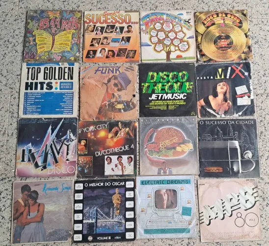 Lote LP-VINIL COLETÂNEAS