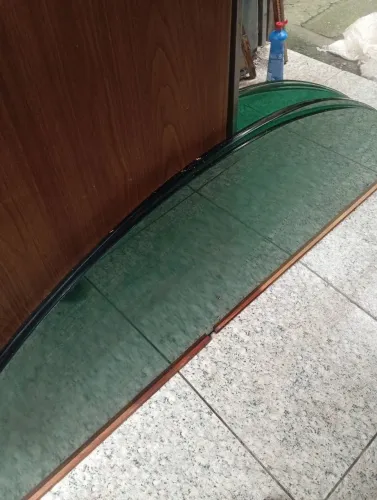 Bancada de vidro temperado de 10mm