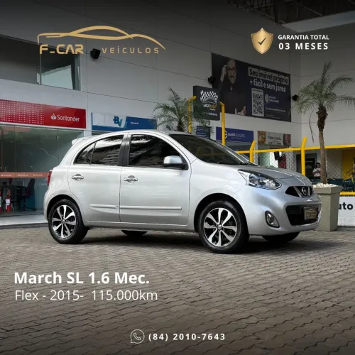Nissan March SL 1.6 16V Flex Fuel 5P 2015