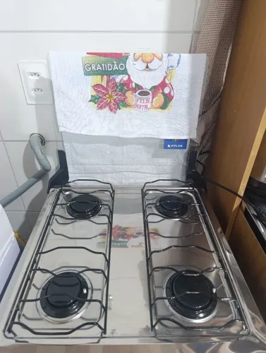 Fogão 4 bocas automático