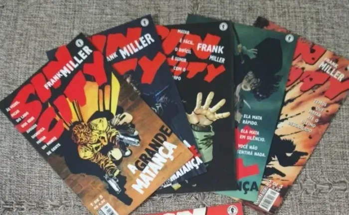 HQ Sin City: A Grande Matança. (Minissérie completa em cinco volumes) by Frank Miller