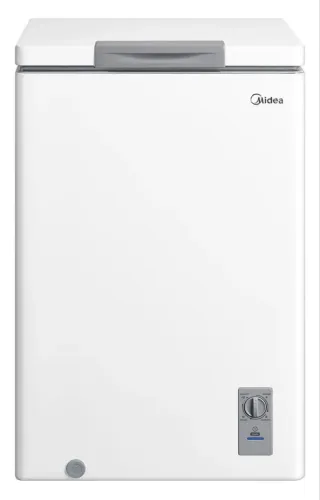 Freezer Horizontal 100l Inverter Bivolt Branco Midea Branco MDRC151FZD013