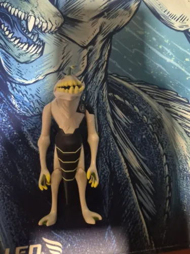 Boneco Action Figure Ben 10 Clássico - Aquático (Ripjaws) Original Bandai