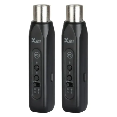 Sistema Sem Fio Xvive P3D Duplo Wireless XLR