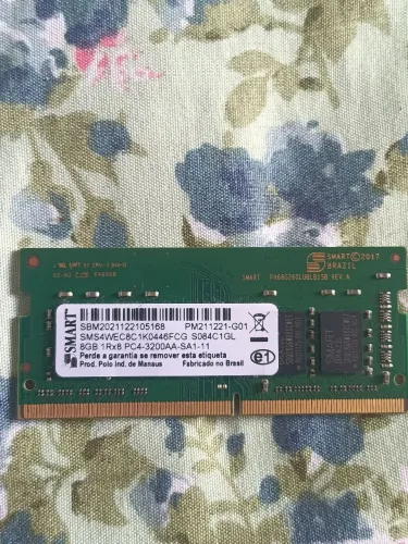 Memória Notebook 8gigas DDR4