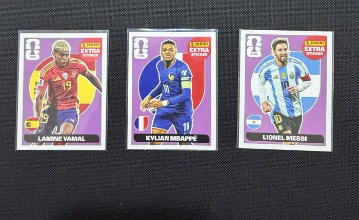 Figurinhas legend lilás 2026