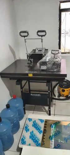 Presa térmica 1x80 para sublimação total