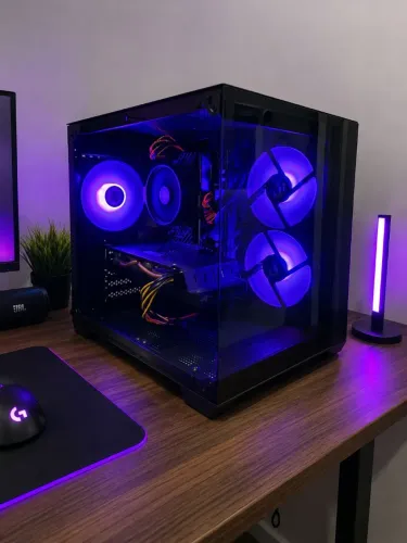 PC GAMER RYZEN 5 5500 / 16GB RAM / RX 580 / SSD RODA TUDO