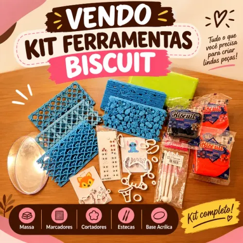 KIT FERRAMENTAS BISCUIT