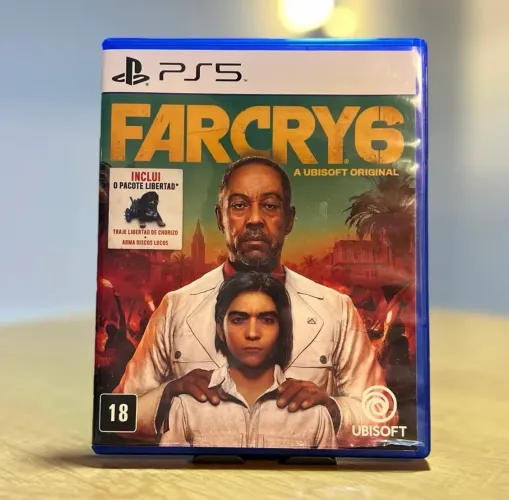 Jogo FarCry 6 PS5 Mídia Física Original