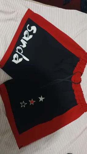 Calção para boxe chinês /sanda com graduação