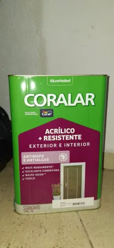 Tinta anti-mofo bactericida