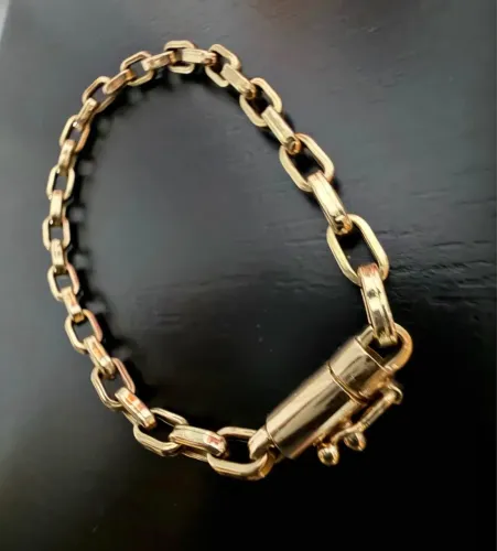 Pulseira de ouro 18k