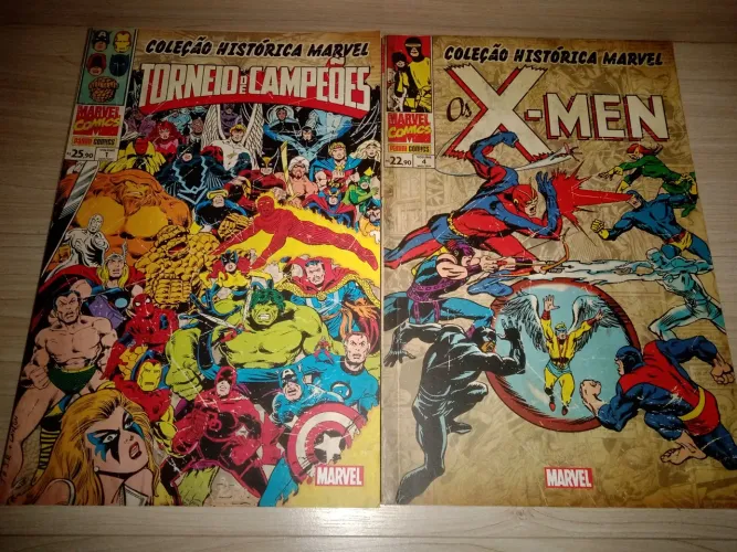 Coleção Histórica Marvel Torneio dos Campeões + X-Men 4