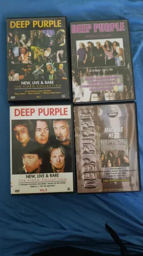 COLEÇÃO DVD's DEEP PURPLE