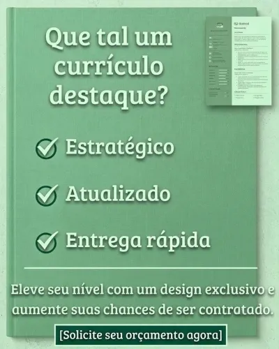 Currículo Profissional em PDF