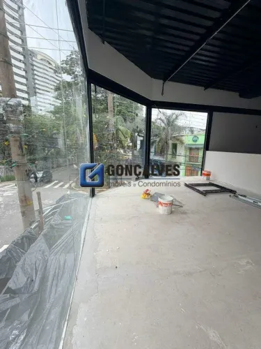Salão Comercial Frente | 285 m², 3 vagas, Centro de Santo André  Venda