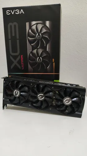Placa De Vídeo Nvidia Geforce EVGA Rtx 3070 8gb Evga Xc3 Ultra
