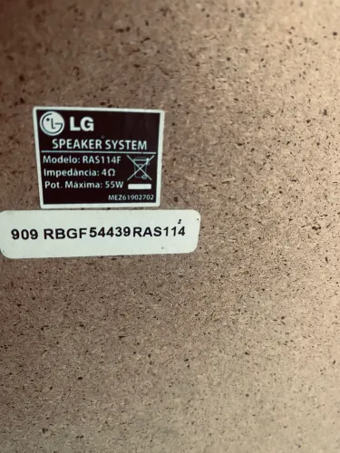 Caixa som LG