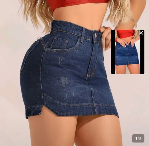 Saia Jeans NOVA