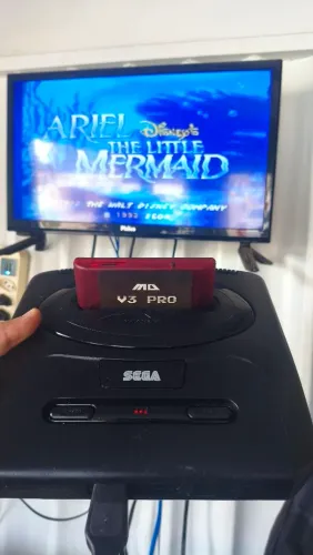 Mega drive 3 o melhor versão com fonte externa revisado só o console sem acessórios