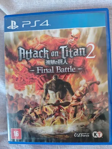 jogo Attack on Titan 2: Final Battle ps4/ps5