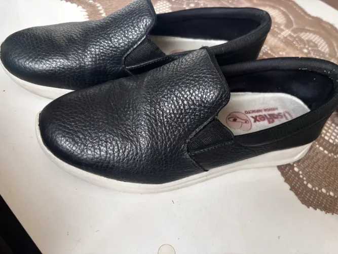 Tênis Slip On - Usaflex Couro