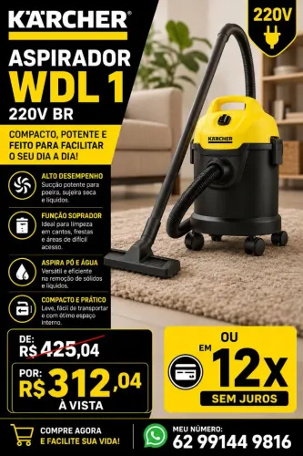 PROMOÇÃO ASPIRADOR
