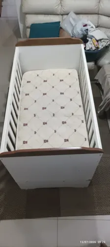 Berço americano com colchão
