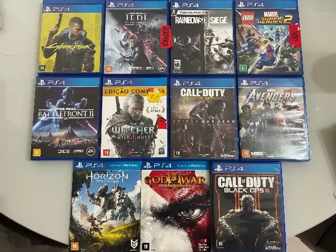 Jogos PS4 