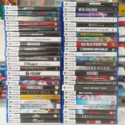 Diversos jogos usados PS5 - Preços Imbatíveis!
