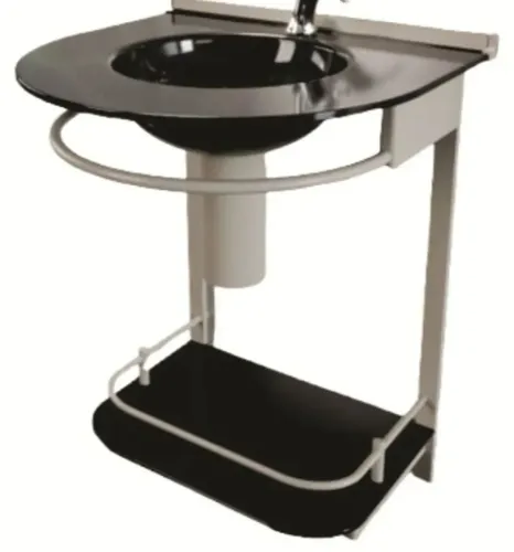 Lavabo Cris Mold Champagne/Preto 505Mm 1995 Cris-Metal