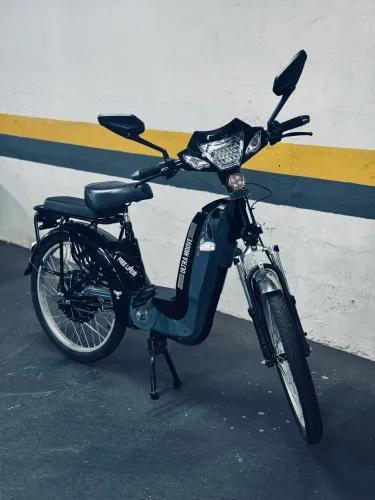Bicicleta elétrica nova 800w/ bateria de lítio com garantia