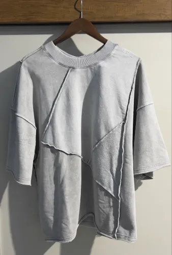 CAMISETA BOX MOLETOM - SOBREVIVENTE SHUI CINZA
